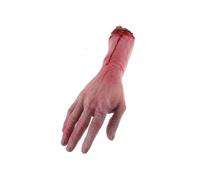 1PC Severed Scary Cut Off Bloody Fake Latex Life size Arm Hand Halloween Prop Haunted Party Decoration