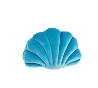 1pc Shell Pillow Cute Throw Sofa Bed Decorative Perfect For Thanksgiving Halloween Year Wedding(Blue)