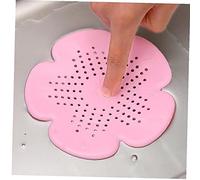 1pc Silicona Fregadero De Drenaje del Filtro De Bañera del Colector De Drenaje De Pelo Baño Trampa Colador Tapón para WC Cocina Rosa