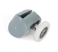 1pc solo 25mm puerta de la ducha corredores de rodillos ducha puerta corredera de cristal de la puerta de la ducha las ruedas de recambio polea de arrastre de la rueda Principal Herramientas ( Tamaño