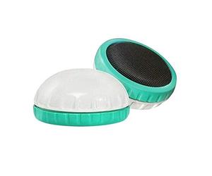 1PC suave de la piel del pie Grinder Exfoliante Pelar, con el manual del archivo de silicio Molienda Molienda neto Calluse Micro (Color : A)