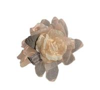 1pc Super Fairy Mesh, Dried Rose Petals, High-end Hair Clip, Accessory