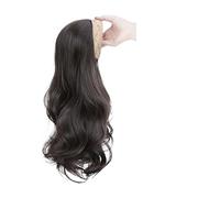 1pc Synthetic 60cm/24in Coffee Colored Headband/off White Headband Wig Water Wave/big Wave/long Straight Hair Accessories(734-4)