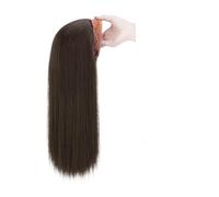 1pc Synthetic 60cm/24in Coffee Colored Headband/off White Headband Wig Water Wave/big Wave/long Straight Hair Accessories(732-96A)