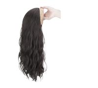 1pc Synthetic 60cm/24in Coffee Colored Headband/off White Headband Wig Water Wave/big Wave/long Straight Hair Accessories(733-4)