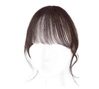 1pc Synthetic Hair Clip In Double Sideburns Dragon Whiskers Bangs Invisible Front Fringes In Air Fake For Girl(LH115-2-33)