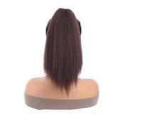 1pc Synthetic Hair For Ladies 12-inch Lady Large Grip Jacque Silk Ponytail Double Row 8-tooth For Solid Invisibility(PY205-2-33)
