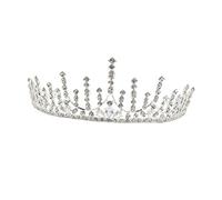 1pc tiara tiara corona barrete corona tadro de cristal barroco diadema de boda joya de novia joya barroca estilo barroque tiara fiesta corona tiara set
