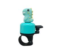1pc Timbre de Bicicleta Dinosaurio con Bocina de 120dB - Timbre de Bicicleta de Hierro/Acero Resistente, Fácil Instalación para Montaña/Carretera, Accesorio de Ciclismo, Timbre Dino para Bicicletas