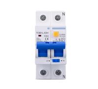 1pc TOB1L-63H 2P 25A 230V AC 50Hz/60Hz cut L N Residual current Circuit breaker CZMDKEXM