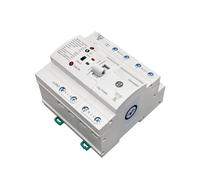 1PC TOQ6-63/4P L N 220V Din Rail ATS Small Dual Power Automatic Transfer Electrical Selector Switches Uninterrupted 63A EFDSVUHE