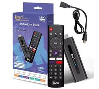 1PC TV Stick 4K 2GB + 16GB Control de Voz 4 Aplicaciones Haga Clic BT5.0 H313 WiFi5 Dual 2, 4G/5G Quad-Core 64bit HDR10 + Ultra USB HD Smart TV