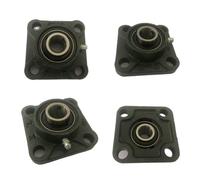 1PC UCF208 40mm Carcasa 4 Pernos Montados Cojinete Casquillo de Almohada Brida Cuadrada Cojinete