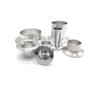 1pc Vacuum Flange Joint KF50 Welded Pipe Fittings Joint Length 20mm