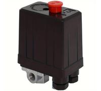 1pc, Válvula de control de presión del compresor de aire neumático central, repuesto mejorado para piezas 90-120 PSI, válvula de presión del compresor de aire de 4 vías