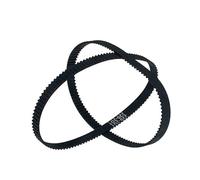 1pc3D piezas de impresora GT2 6mm bucle cerrado correa dentada de goma 252, 260, 264, 268, 270, 274, 278, 280, 284, 288, 290, 292, 294, 300mm 2GT(2GT-284mm)