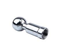 1Pcs 1-1/4" 304 Stainless Rotary Spray Ball Female Thread CIP Tank Cleaning Head 360 Degree Coverage Wash Fitting