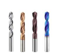 1Pcs 1-16mm HRC45 HRC55 HRC65 Solid Carbide Drill Bits Set, Spiral Flute Twist Drill Bit for Hard Alloy Stainless Tool(1.6mm)
