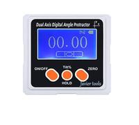 1pcs 1 face / 3 faces magnetic base backlit digital tilt sensor protractor metal dual-axis digital angle measuring inclined angle box(3side M)