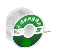 1PCS 20/100G Easy Melt Low Temperature Solder Wires Stainless Steel Metal Weld Cored Welding Silver Tools Tin alloy plastic solder wire(100g)