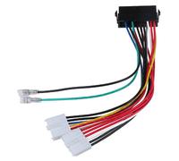 1Pcs 20Pin ATX to 2Port 6Pin AT Converter Cable Cord for Computer