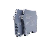 1pcs 220VAC 4-20mA 1 Input 4 Output 24 Power Supply Signal Distribution Isolator(0-10V IN-1 IN 2 OUT-0-20MA)
