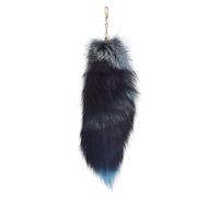 1pcs/2pcs/3pcs Therian Tail 40.6 cm cola de zorro Fox Tail Furry Tail Therian Black Fox Cola Fox, 36 ES, 1 Stück