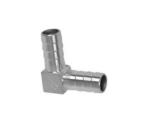 1pcs 6mm 8mm 10mm 12mm 13mm 14mm To 25mm Hose Tee Y L Type Cross 3 Way Elbow 304 Stainless Steel Pipe Fitting Connector(L-Type,14mm) Plumbing Fittings