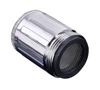 1PCS 7Color Auto cambiante LED Grifo de agua Glow Light-up LED Ducha Grifo Cabeza de boquilla de grifo