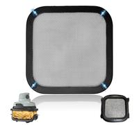 1PCS Accesorio Antisalpicaduras para Freidora de Aire Compatible con Ninja Crispi, Rejilla Magnética de Acero Inoxidable, Protección Térmica Circulación de Aire Optimizada Fácil Limpieza