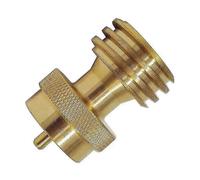 1pcs Adaptador de recarga de propano LPG 1lb Botella de gas para botella de camping para conector de camping BBQ RV Calentador y senderismo D1I0