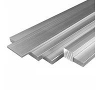 1pcs Aluminium Alloy 6061 thickness 3-8mm Rectangular Flat Bar Square Rod Plate Metal Strip Solids Stock For CNC Length 250mm(8x20x250mm)