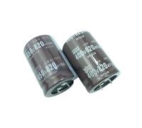 1PCS aluminum electrolytic capacitor machine inverter frequency converter capacitor 450V820UF-35X45mm