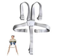 1Pcs Arnes Seguridad Silla Niño, Cinturón de Seguridad para Bebé, Arnés de Seguridad de 5 Puntos para Niños y Niños, Correa Segura para Silla,trona kinderkraft,kinderkraft