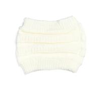 1Pcs Autumn Winter Women Turban Headwraps Headwear Ear Warmer Knitting Headband Hair Band Ponytail Beanie Hat(Color 2)