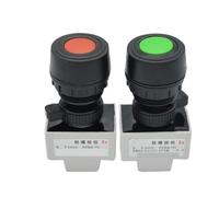 1pcs BA8030 Button Stop Switch Self Reset Red Green Yellow Blue(White)