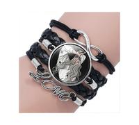 1pcs Billie Eilish Bracelet, Black