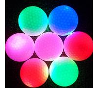 1pcs Bolas de de Noche LED Light up Pelotas de luz incandescente Larga duración Tiro Reutilizable Noche Luminosa Bagliore Pelota de electrónica para Noche Oscura práctica, Verde
