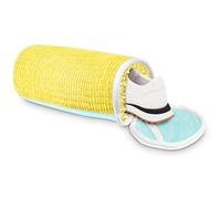 1Pcs Bolsa para Lavar Zapatos Lavadora - 39 x 19 cm Bolsa para Lavadora para Zapatillas Reutilizable con Cremallera Oculta, Saco Lavadora para Lavar para Lavadora, Secadora (Amarillo, X-Large)