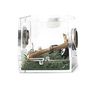 1Pcs Breeding Box Acrylic Transparent Reptile Habitat Case, For Spider