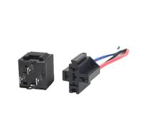 1pcs Car Relay 40A 4Pin 5Pin Automotive Relays with Socket DC 12V/24V Relay Universal JD1912 JD1914(12v 4pin with Socket)