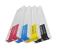 1pcs Cartucho SJIC30P Compatible con Epson C7500G 300ml | Impresión Etiquetas, Tinta Pigmentada, Chip Integrado, Gran Capacidad, Salida Estable(4pcs)