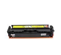 1pcs CF400A CF401A CF402A CF403A Cartucho de tóner Compatible 4 Color Juego para Usar con M252 M252DW M277N M252N M277DW Impresoras(1pcs CF400A-Yellow)