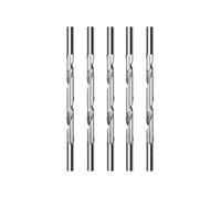 1PCS CNC WOOD CUTTER 4/6/8mm Tungsten Steel Wood Double Head Cutting Single Edge Spiral End Mill Woodworking Trimming(8X160X230L)