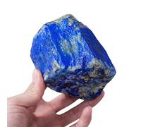 1pcs Crystal Stones Rough Crystal Gemstones Lapis Lazuli Raw Crystal for Tumbling, Polishing, Home Decoration, Fish Tank Decoration DIY, Wicca,400g