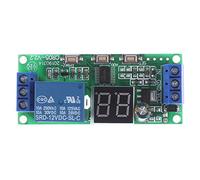 1PCS DC 5V / 12V 24V Multifunción Digital Time Infinite Delay Switch Timer Relay Module(12v)