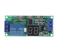 1PCS DC 5V / 12V 24V Multifunción Digital Time Infinite Delay Switch Timer Relay Module(Motor With Bracket)