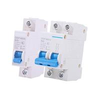 1PCS DC Circuit Breaker 12v 24v 36v 48v 60v 72v 110v 120v Interrupters Circuit Overprotector(2P,50A)