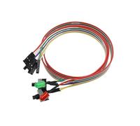 1PCS Dual Switch Computer Power line Main Engine Line length 50 cm With LDE lamp Reset