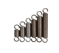 1pcs expansión resortes extensión tensión diámetro de alambre de resorte 2.0 mm,OD 10mm,Longitud 40mm